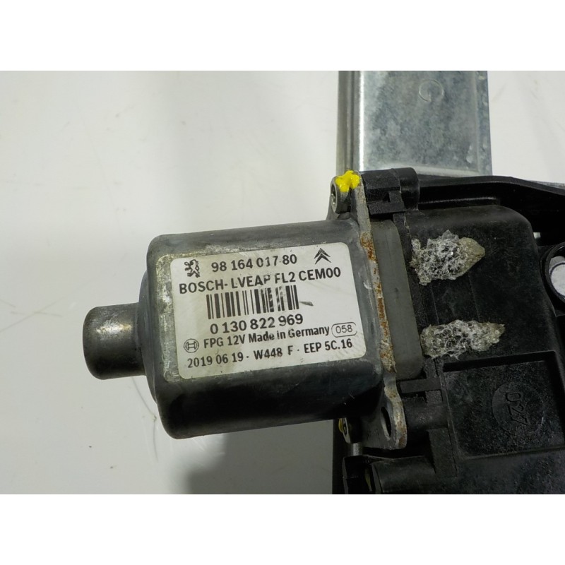 Recambio de elevalunas delantero izquierdo para peugeot 2008 (--.2013) 1.6 blue-hdi fap referencia OEM IAM 9816402180 9816401780