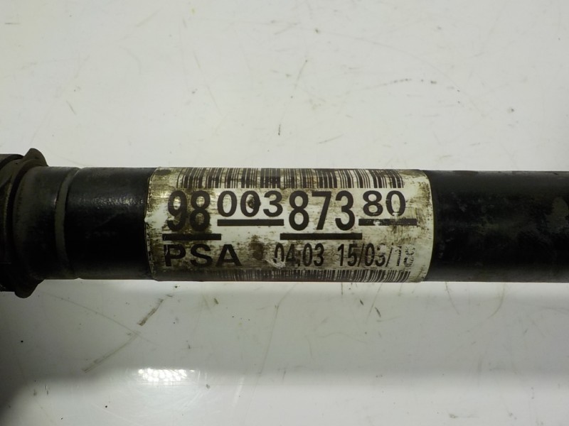 Recambio de transmision izquierda para peugeot 2008 (--.2013) 1.6 blue-hdi fap referencia OEM IAM 9800387380 9800387380 