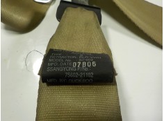 Recambio de cinturon seguridad trasero derecho para ssangyong rodius 2.7 turbodiesel cat referencia OEM IAM 7560221102EAJ 756022 2