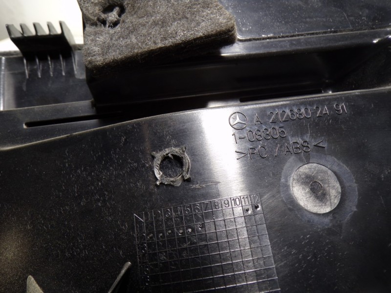 Recambio de guantera para mercedes-benz clase e (w212) lim. 2.1 cdi cat referencia OEM IAM A21268010989G47 A2126802491 