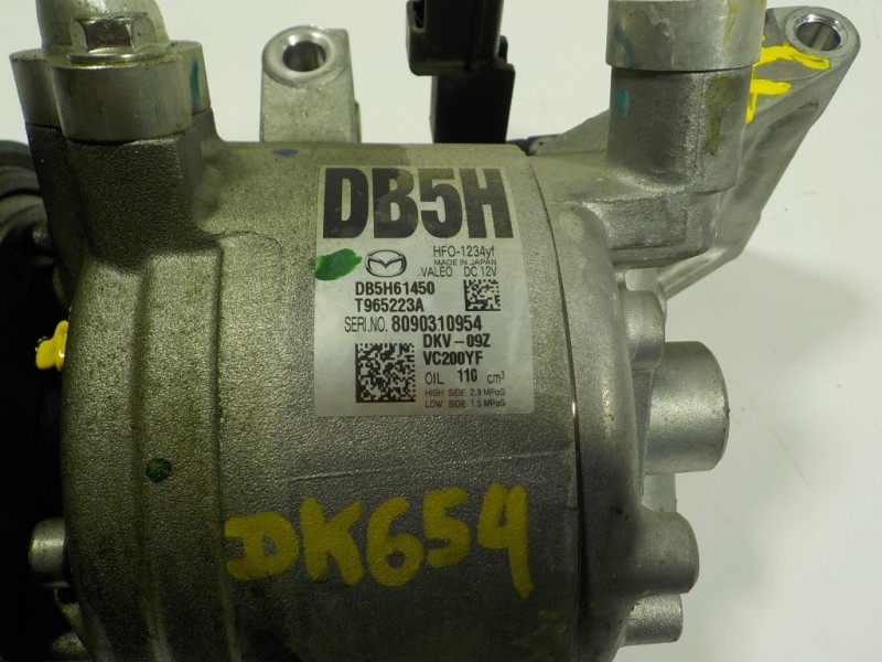 Recambio de compresor aire acondicionado para mazda 2 lim. () 1.5 16v cat referencia OEM IAM  DB5H61450 
