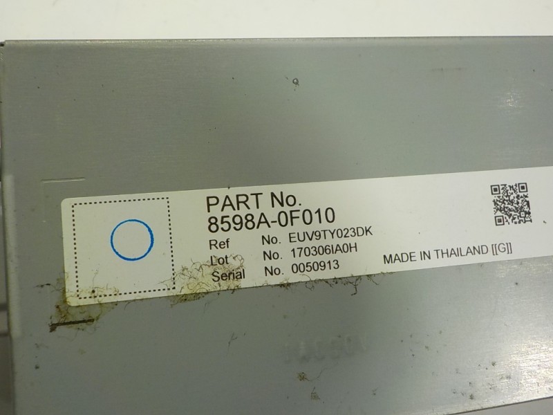 Recambio de modulo electronico para toyota verso 1.6 16v cat referencia OEM IAM 8598A0F010 8598A0F010 