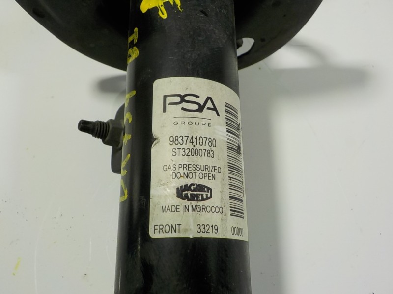 Recambio de amortiguador delantero izquierdo para opel corsa f 1.2 referencia OEM IAM  9837410780 