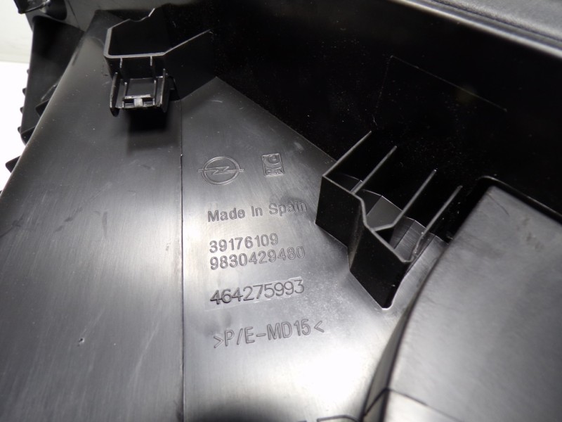 Recambio de guantera para opel corsa f 1.2 referencia OEM IAM  9830429480 