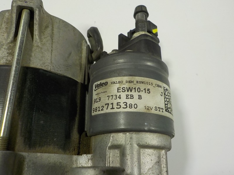Recambio de motor arranque para opel corsa f 1.2 referencia OEM IAM  9812715380 