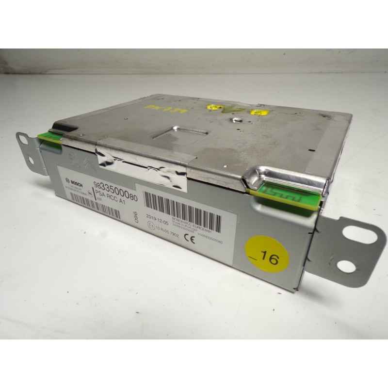 Recambio de sistema audio / radio cd para opel corsa f 1.2 referencia OEM IAM  9833500080 