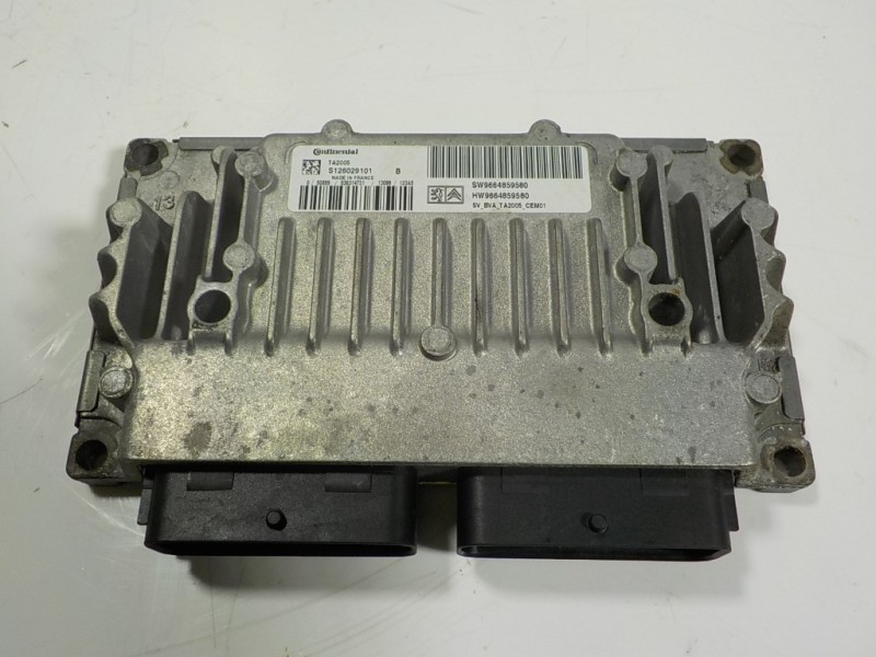 Recambio de centralita motor uce para peugeot 308 confort referencia OEM IAM  S126029101 