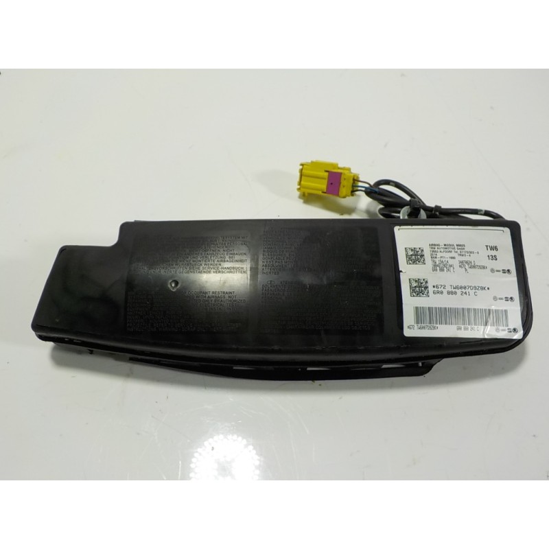 Recambio de airbag lateral delantero izquierdo para volkswagen polo (6c1) 1.4 tdi referencia OEM IAM 6R0880241C 6R0880241C 