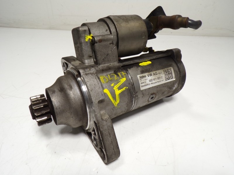 Recambio de motor arranque para volkswagen polo (6c1) 1.4 tdi referencia OEM IAM 02Z911021C 02Z911021C 
