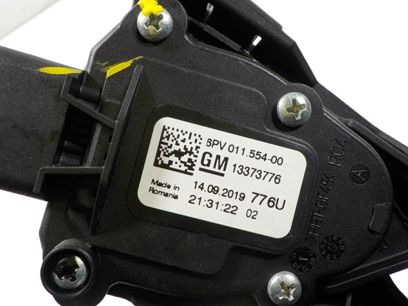 Recambio de potenciometro pedal para opel astra k lim. 5türig 1.2 16v turbo referencia OEM IAM 13373776 13373776 