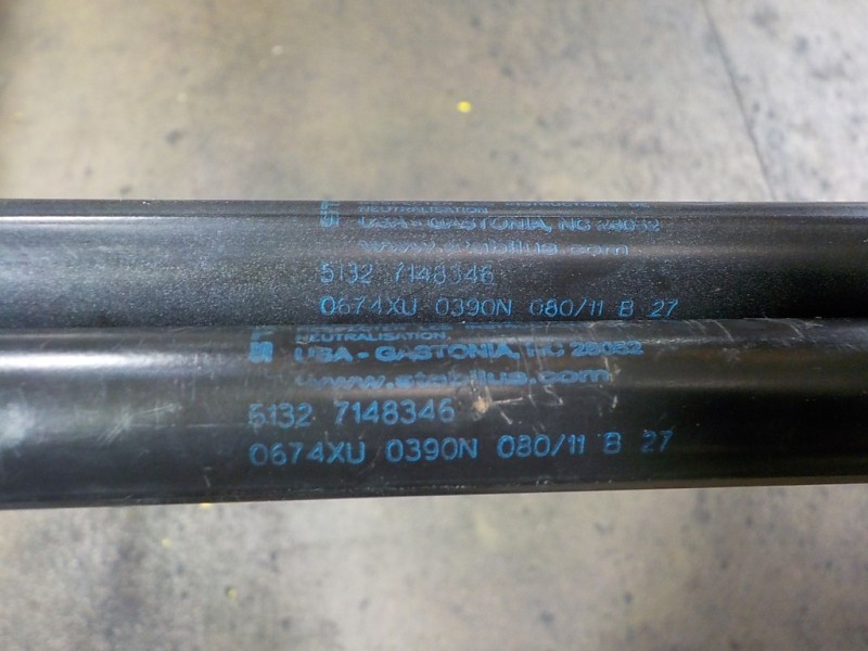 Recambio de amortiguador capot para bmw x5 (e70) xdrive40d referencia OEM IAM 51237148346 51327148346 