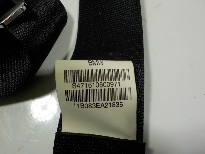 Recambio de cinturon seguridad trasero derecho para bmw x5 (e70) xdrive40d referencia OEM IAM 72117161060 471610600971 