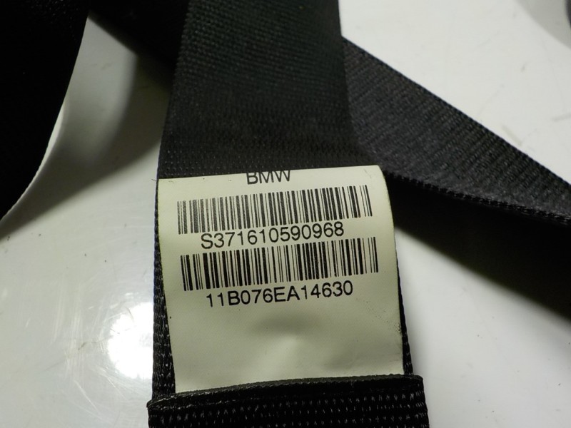 Recambio de cinturon seguridad trasero izquierdo para bmw x5 (e70) xdrive40d referencia OEM IAM 72117161059 371610590968 