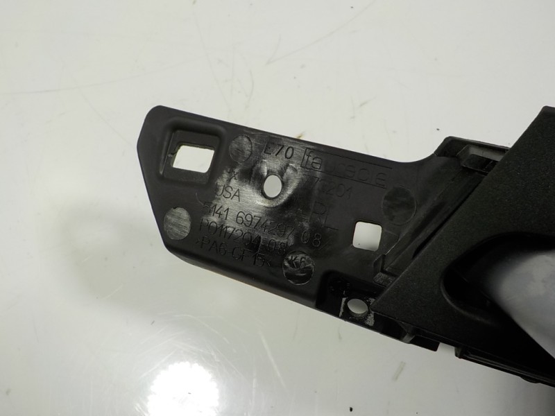 Recambio de maneta interior trasera izquierda para bmw x5 (e70) xdrive40d referencia OEM IAM 51426974297 5141697429708 