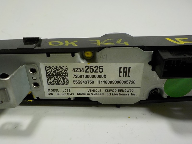 Recambio de mando multifuncion para opel astra k lim. 5türig 1.0 12v referencia OEM IAM 42342525 42342525 