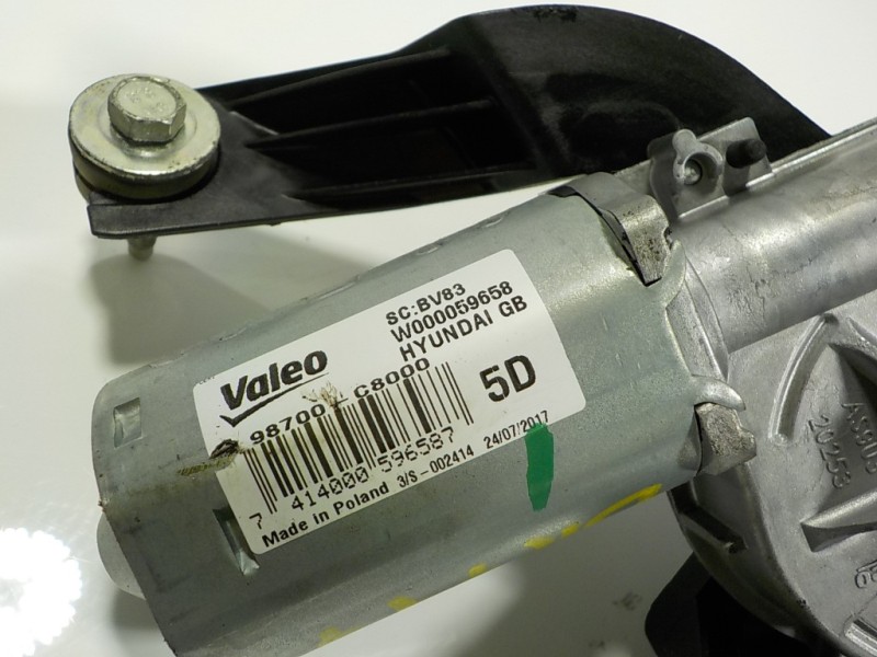 Recambio de motor limpia trasero para hyundai i20 1.2 16v cat referencia OEM IAM 98700C8000 98700C8000 