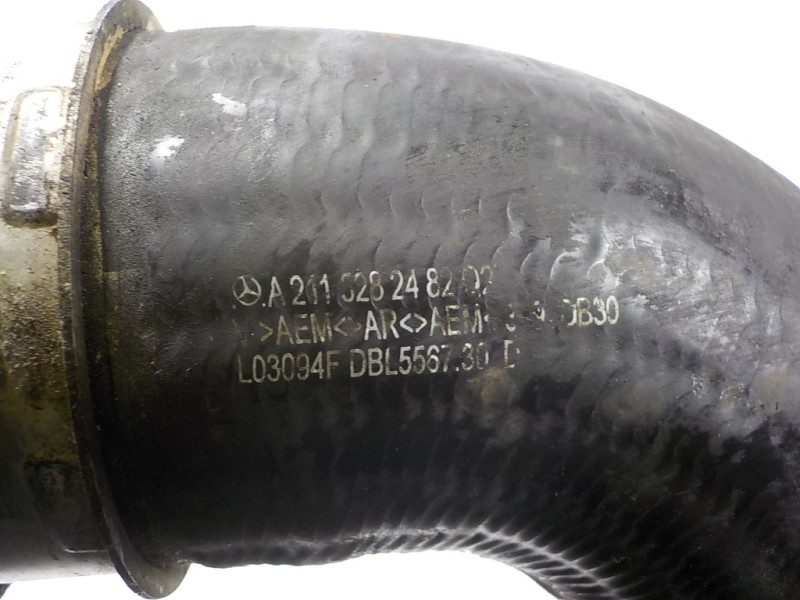 Recambio de tubo intercooler para mercedes-benz clase cls (w219) 3.0 cdi cat referencia OEM IAM A2115282482 A2115282482 