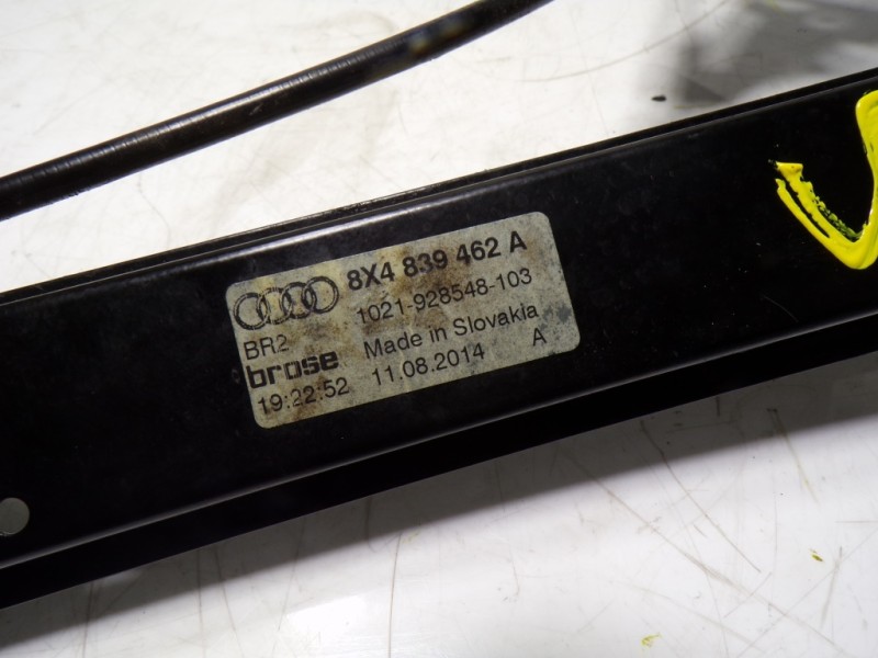 Recambio de elevalunas trasero derecho para audi a1 (8x) 1.6 tdi referencia OEM IAM 8X4839462A 8X4839462A 