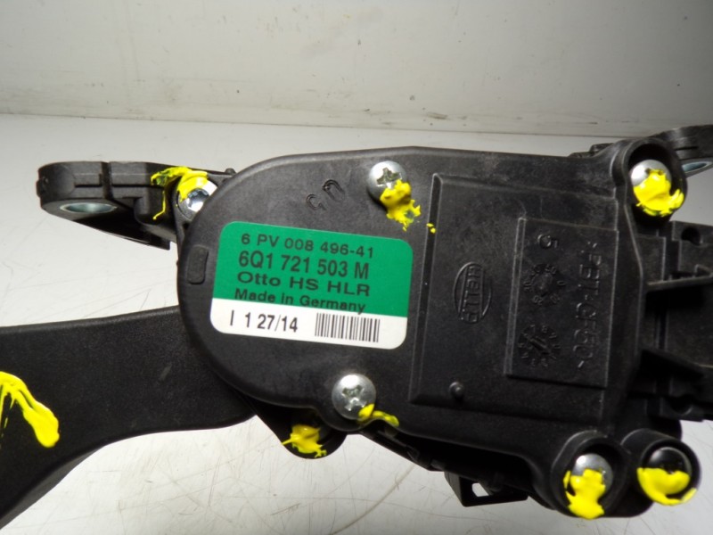 Recambio de potenciometro pedal para audi a1 (8x) 1.6 tdi referencia OEM IAM 6Q1721503M 6Q1721503M 