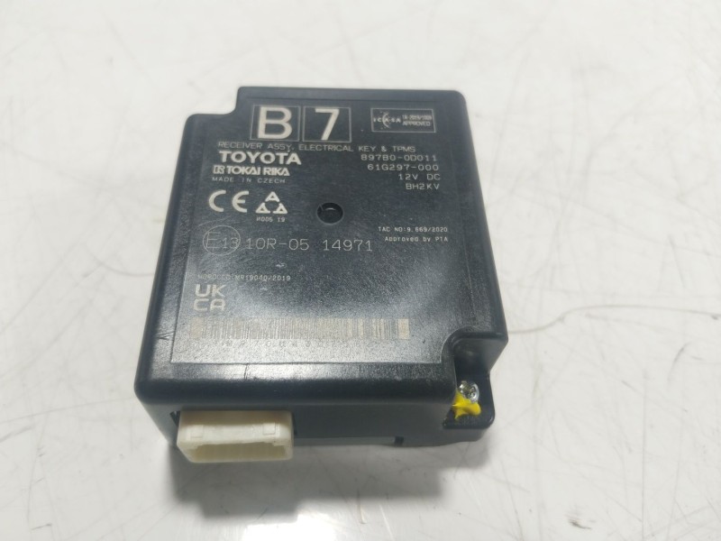 Recambio de modulo electronico para toyota yaris cross (mxp_) 1.5 hybrid (mxpj10) referencia OEM IAM 897B00D011 897B00D011 