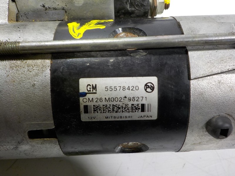Recambio de motor arranque para opel mokka 1.7 16v cdti referencia OEM IAM 55578420 55578420 