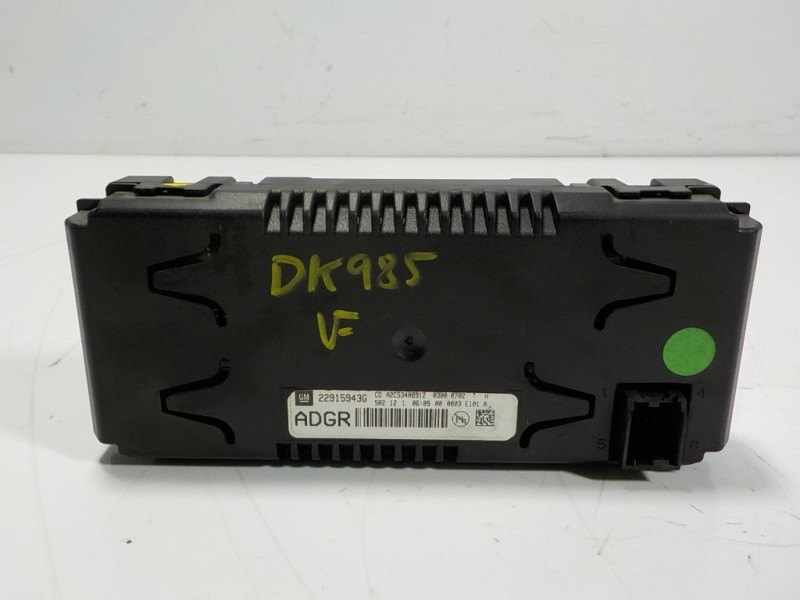 Recambio de pantalla multifuncion para opel mokka 1.7 16v cdti referencia OEM IAM 22915943 22915943G 