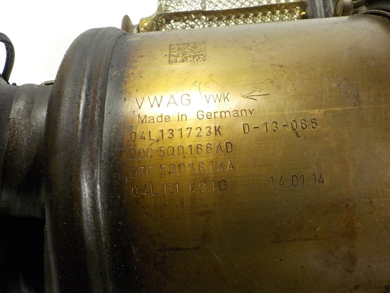 Recambio de catalizador para seat leon (5f1) 1.6 tdi referencia OEM IAM 04L131648RX 04L131723K 