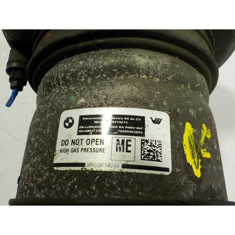 Recambio de amortiguador trasero derecho para bmw serie x5 (g05) xdrive 30d referencia OEM IAM 37106869038 76686903804 