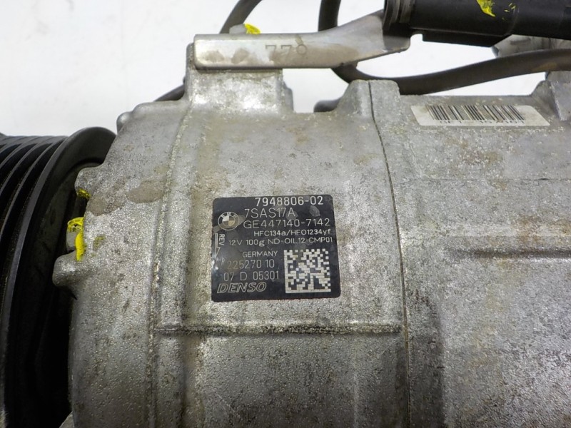 Recambio de compresor aire acondicionado para bmw serie x5 (g05) xdrive 30d referencia OEM IAM 64527948805 794880602 