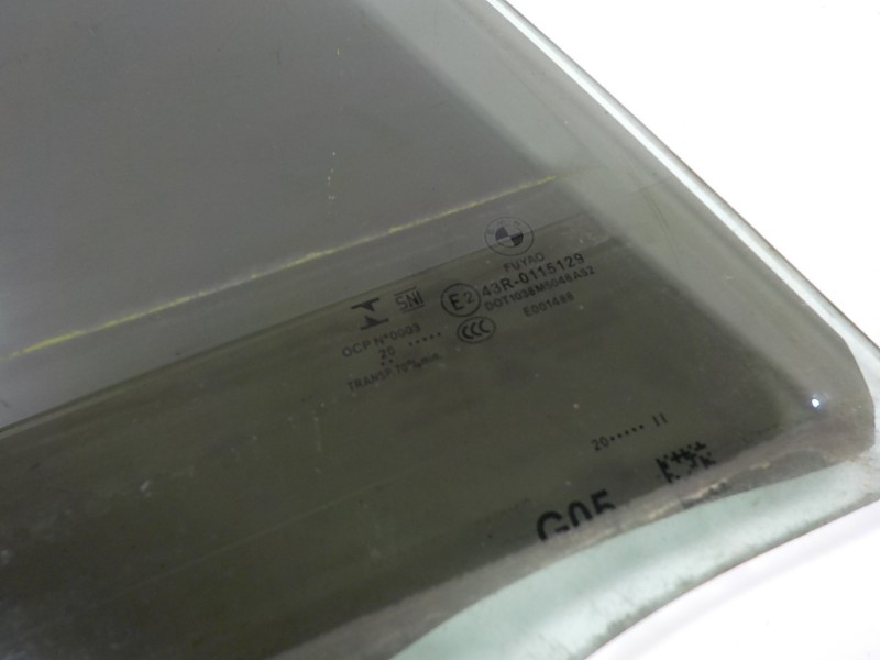 Recambio de cristal puerta trasero derecho para bmw serie x5 (g05) xdrive 30d referencia OEM IAM 51357430936  