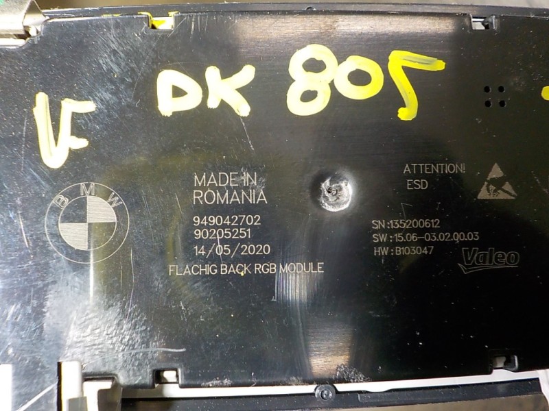 Recambio de piloto interior para bmw serie x5 (g05) xdrive 30d referencia OEM IAM 63319490425 949042702 