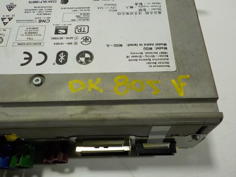 Recambio de sistema audio / radio cd para bmw serie x5 (g05) xdrive 30d referencia OEM IAM 6512CI5A318 6512CI5A318D601 