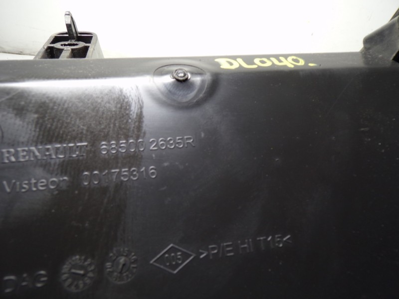 Recambio de guantera para renault kadjar 1.6 dci diesel fap energy referencia OEM IAM 682526225R 685002635R 