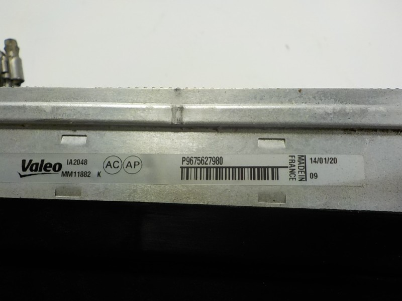 Recambio de intercooler para opel grandland x 1.5 cdti dpf referencia OEM IAM 9675627980 9675627980 