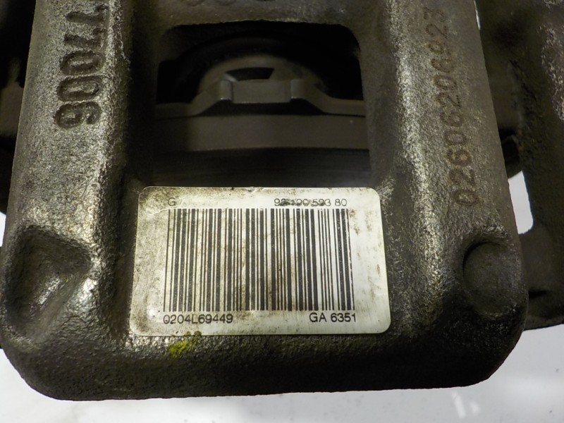 Recambio de pinza freno trasera izquierda para opel grandland x 1.5 cdti dpf referencia OEM IAM 1608998880  