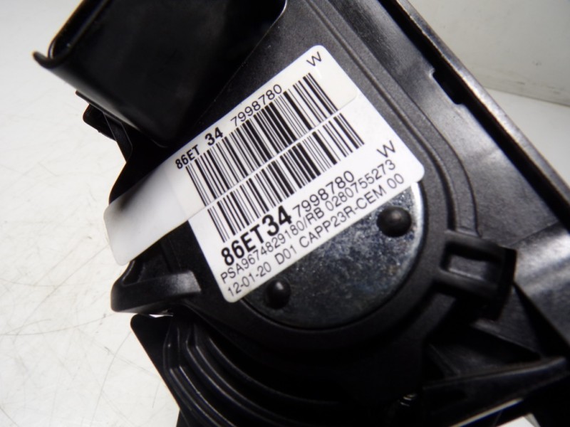 Recambio de potenciometro pedal para opel grandland x 1.5 cdti dpf referencia OEM IAM 9674829180 9674829180 