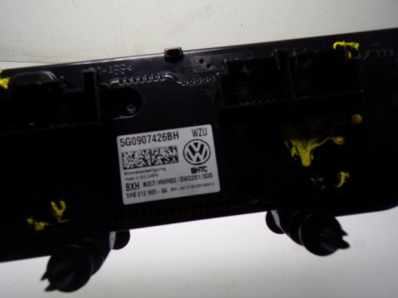 Recambio de mando climatizador para volkswagen touran (5t1) 2.0 tdi referencia OEM IAM 5G0907426BHWZU 5G0907426BH 