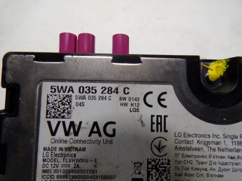 Recambio de modulo electronico para cupra leon kl8 vz 2.0 tsi referencia OEM IAM 5WA035284C 5WA035284C 