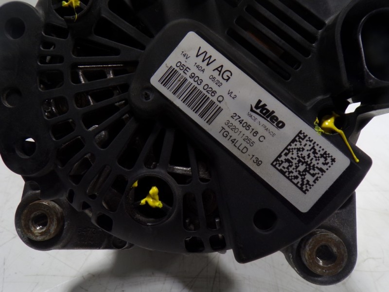 Recambio de alternador para seat ibiza (kj1) fr referencia OEM IAM 05E903026Q 05E903026Q 
