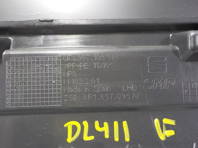 Recambio de guantera para seat ibiza (kj1) fr referencia OEM IAM 6F1857095AF82V 6F1857103N 