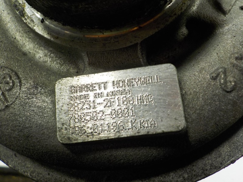 Recambio de turbocompresor para kia sorento drive 2wd referencia OEM IAM  282312F100 
