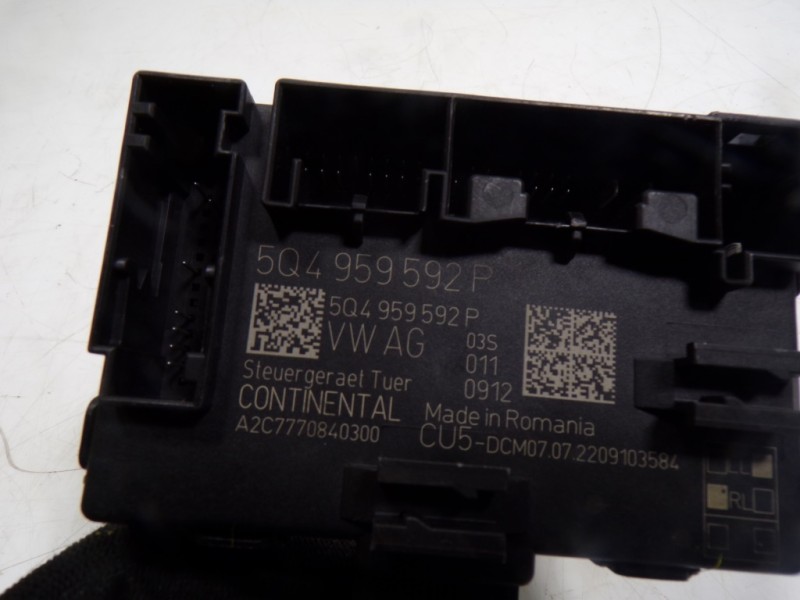 Recambio de modulo confort para seat leon sportstourer (kl8) xcellence referencia OEM IAM 5Q4959592P 5Q4959592P 