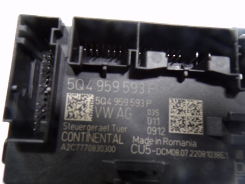 Recambio de modulo confort para seat leon sportstourer (kl8) xcellence referencia OEM IAM 5Q4959593P 5Q4959593P 