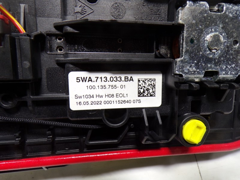 Recambio de palanca cambio para seat leon sportstourer (kl8) xcellence referencia OEM IAM 5WA713033BA 5WA713033BA 