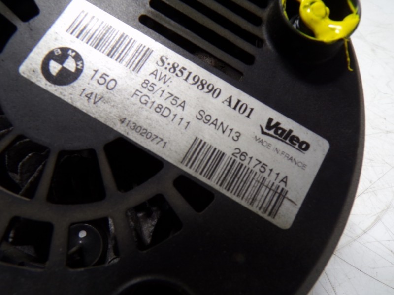 Recambio de alternador para bmw serie 3 touring (f31) 320d referencia OEM IAM 12317823343 8519890 