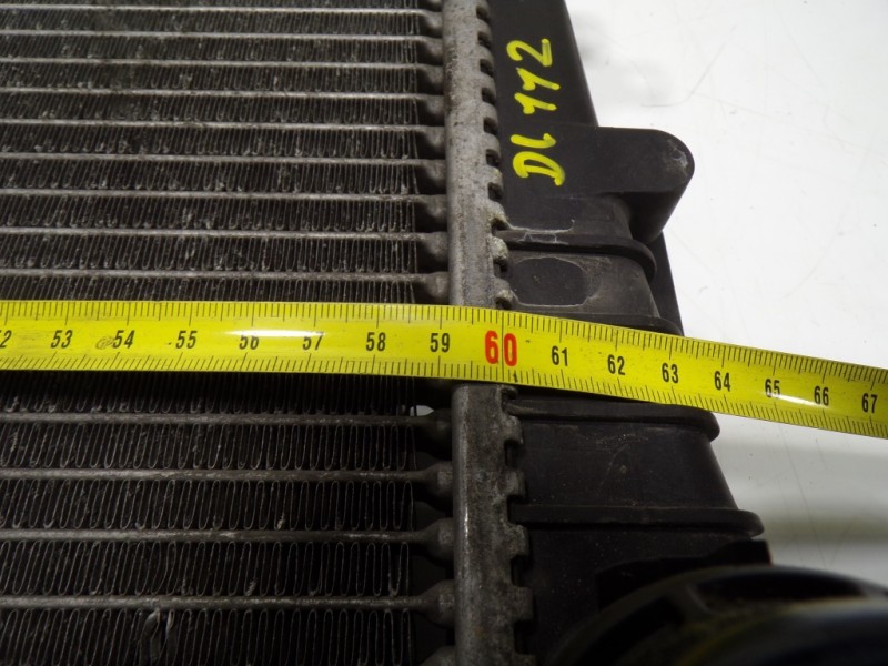 Recambio de radiador agua para bmw serie 3 touring (f31) 320d referencia OEM IAM 17117600511 15272311 