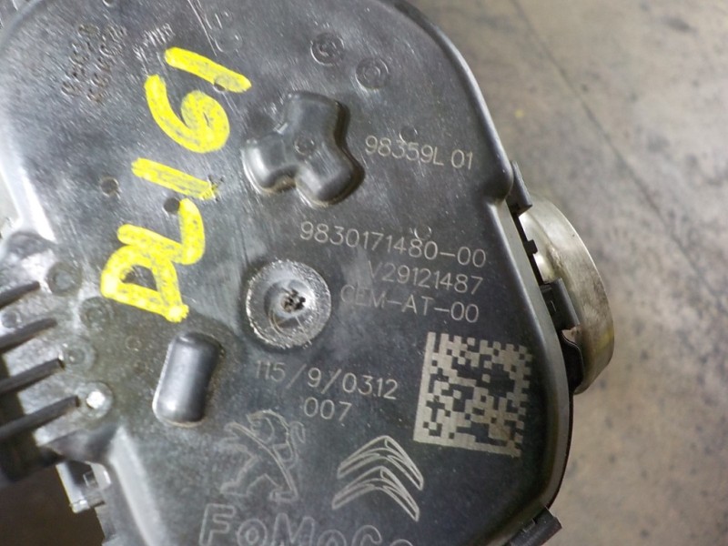 Recambio de caja mariposa para peugeot 2008 (--.2013) 1.6 blue-hdi fap referencia OEM IAM 9830171480 983017148000 