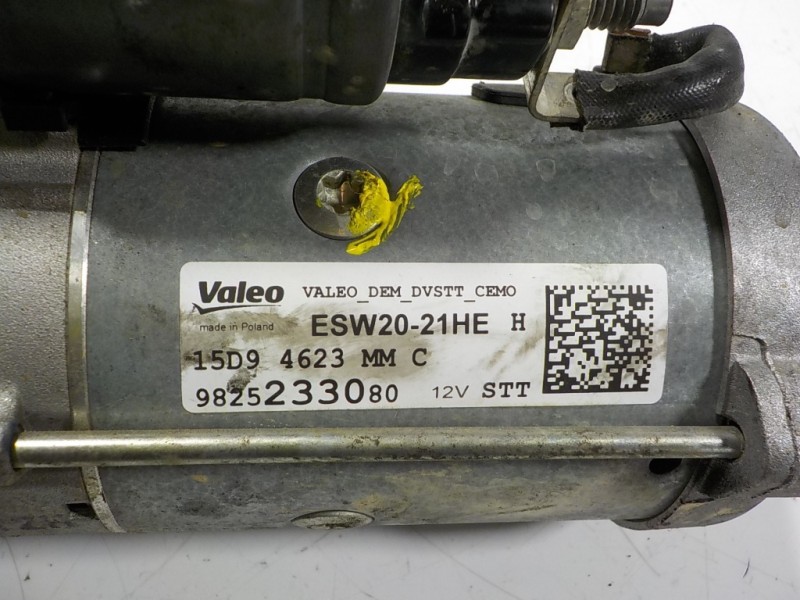 Recambio de motor arranque para peugeot 2008 (--.2013) 1.6 blue-hdi fap referencia OEM IAM 9825233080 9825233080 