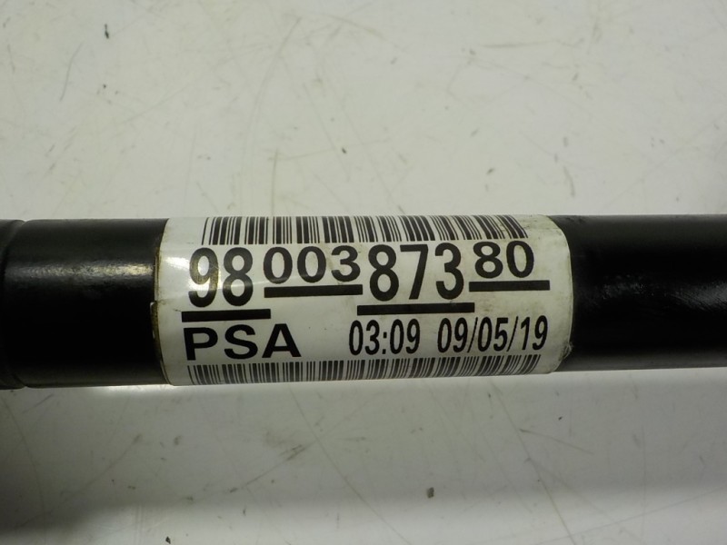 Recambio de transmision izquierda para peugeot 2008 (--.2013) 1.6 blue-hdi fap referencia OEM IAM 9800387380 9800387380 