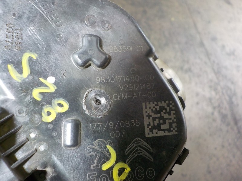 Recambio de caja mariposa para peugeot 308 sw 1.5 blue-hdi fap referencia OEM IAM 9830171480 983017148000 